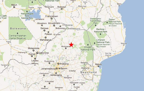 mponegele-location-map